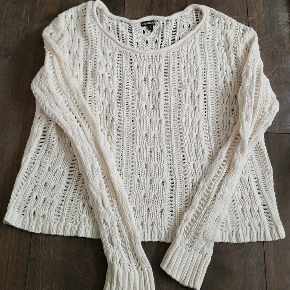 Express crochet sweater